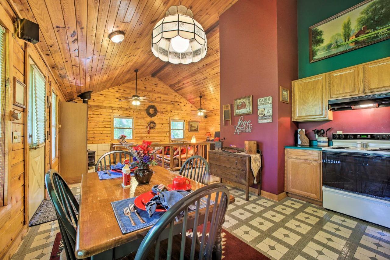 Secluded Studio With Deck About 8 Miles To Beaver Lake! Vila Eureka Springs Exterior foto