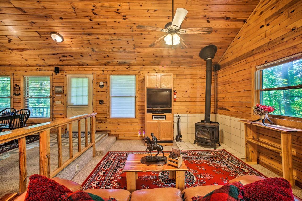 Secluded Studio With Deck About 8 Miles To Beaver Lake! Vila Eureka Springs Exterior foto