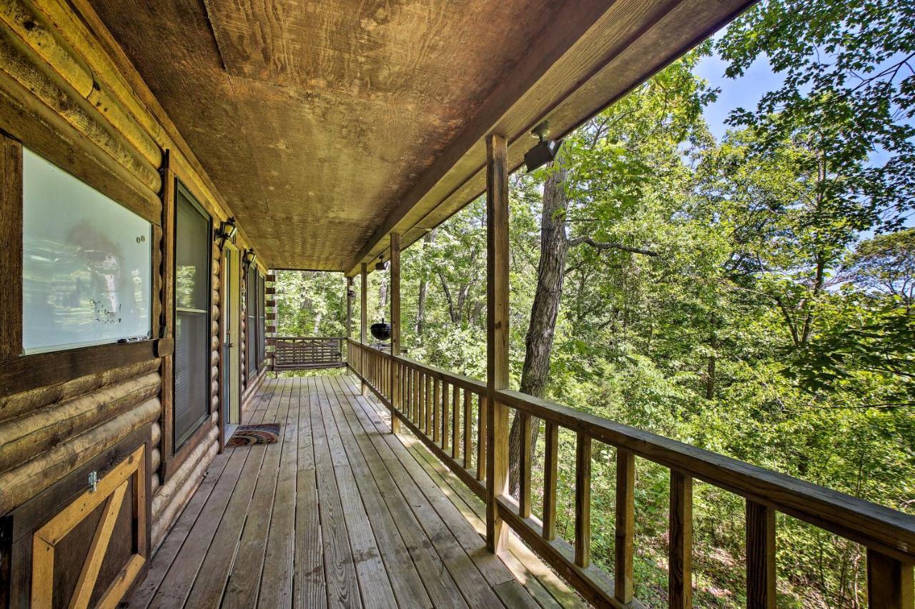 Secluded Studio With Deck About 8 Miles To Beaver Lake! Vila Eureka Springs Exterior foto